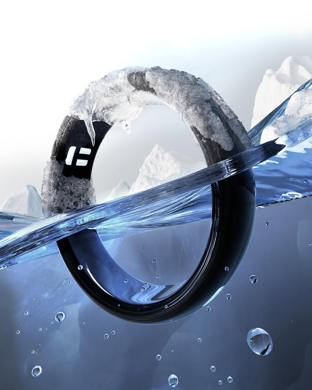 Tangem Ring – Wearable Crypto Hardware Wallet (1 Ring + 2 Backup Cards)